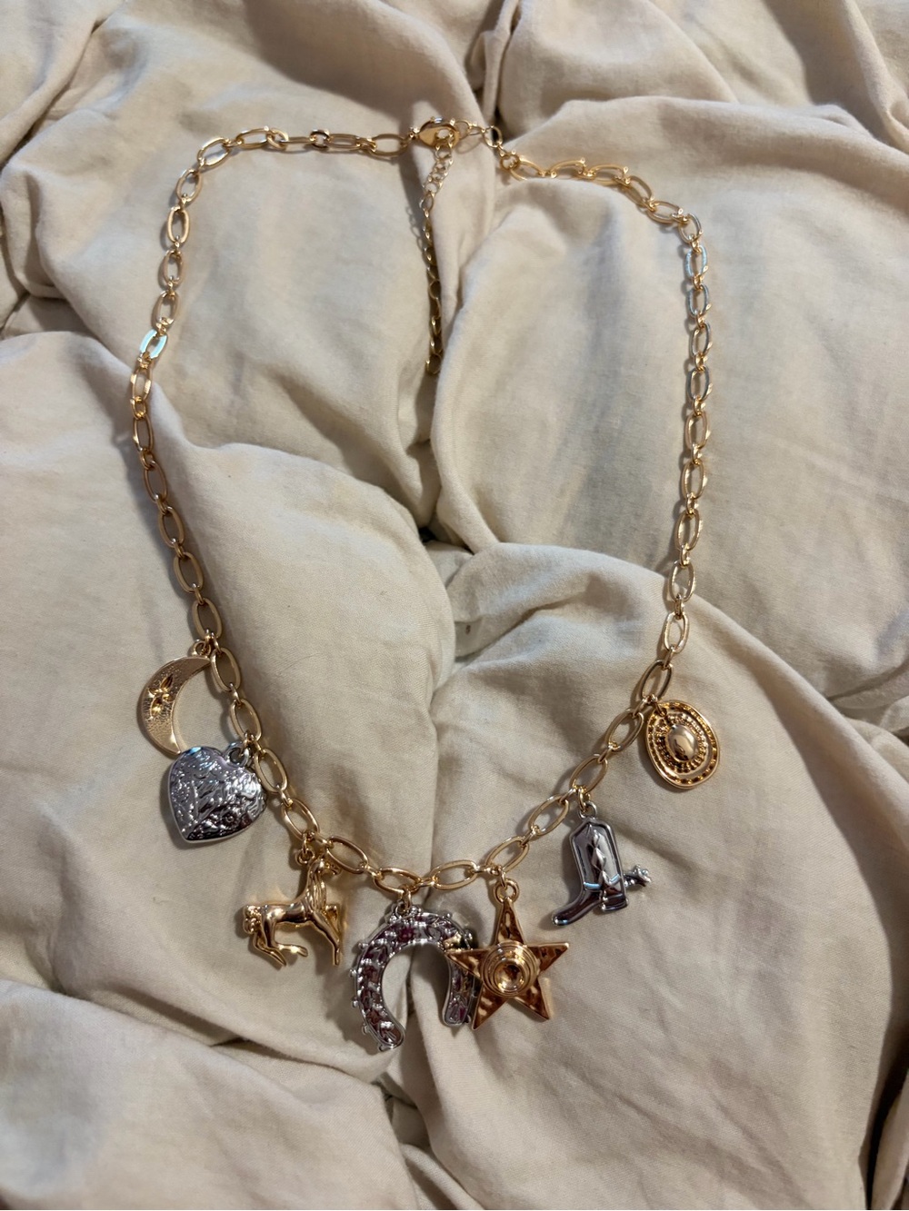 Free People Western Charm Statement Necklace